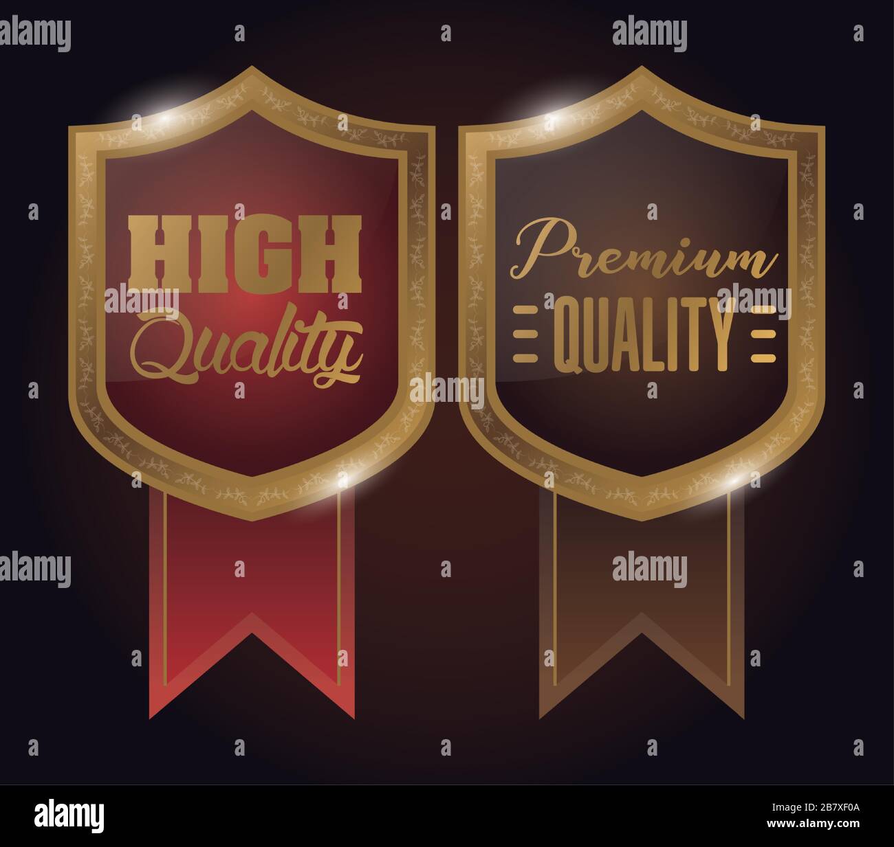 Best seller badge. Premium golden emblem, luxury genuine and highest q By  YummyBuum