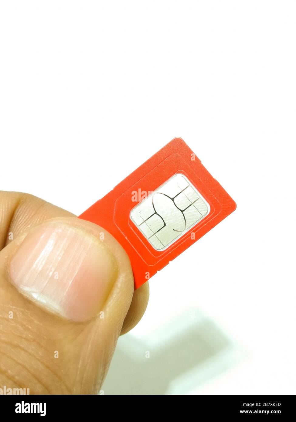 A picture of sim card Stock Photo