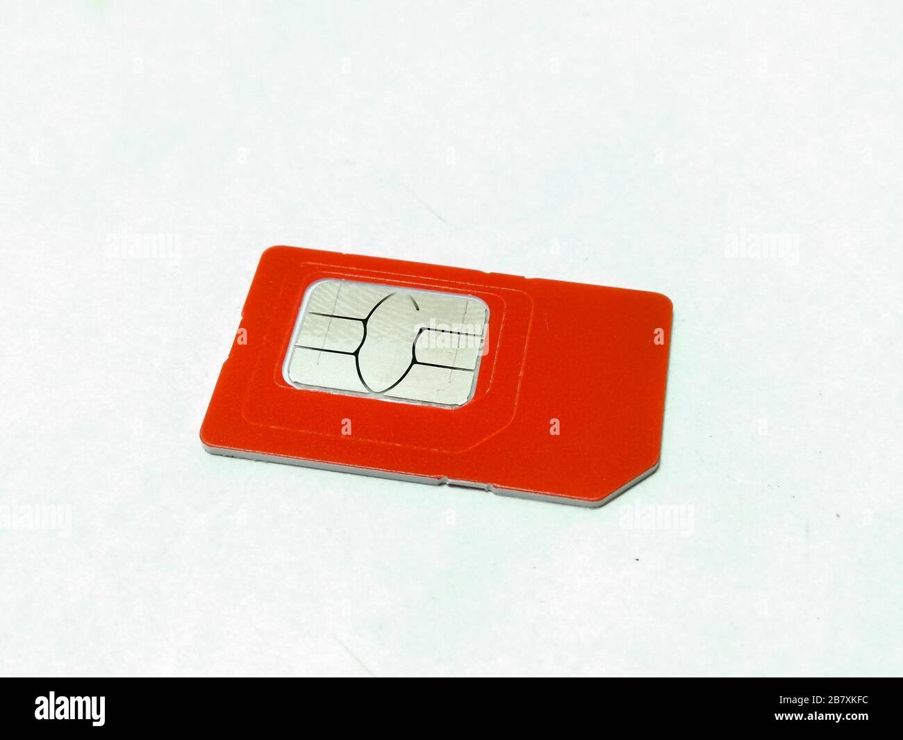 A picture of sim card Stock Photo