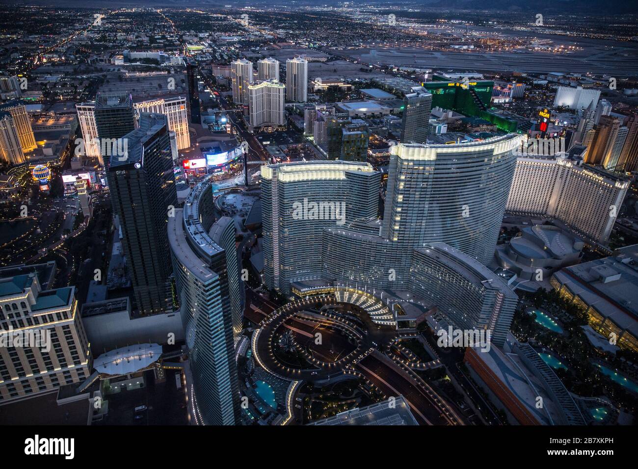 Views of Las Vegas, USA and the surrounding area. Credit: Charlie Raven/Alamy Stock Photo