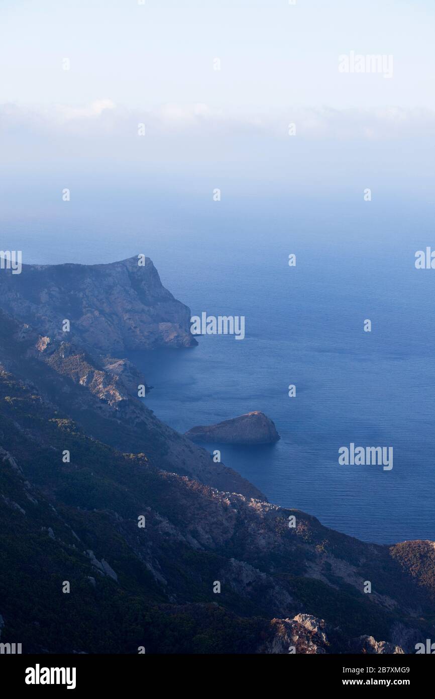 Capraia, Tuscany islands. Italy, Mediterranean sea. Stock Photo