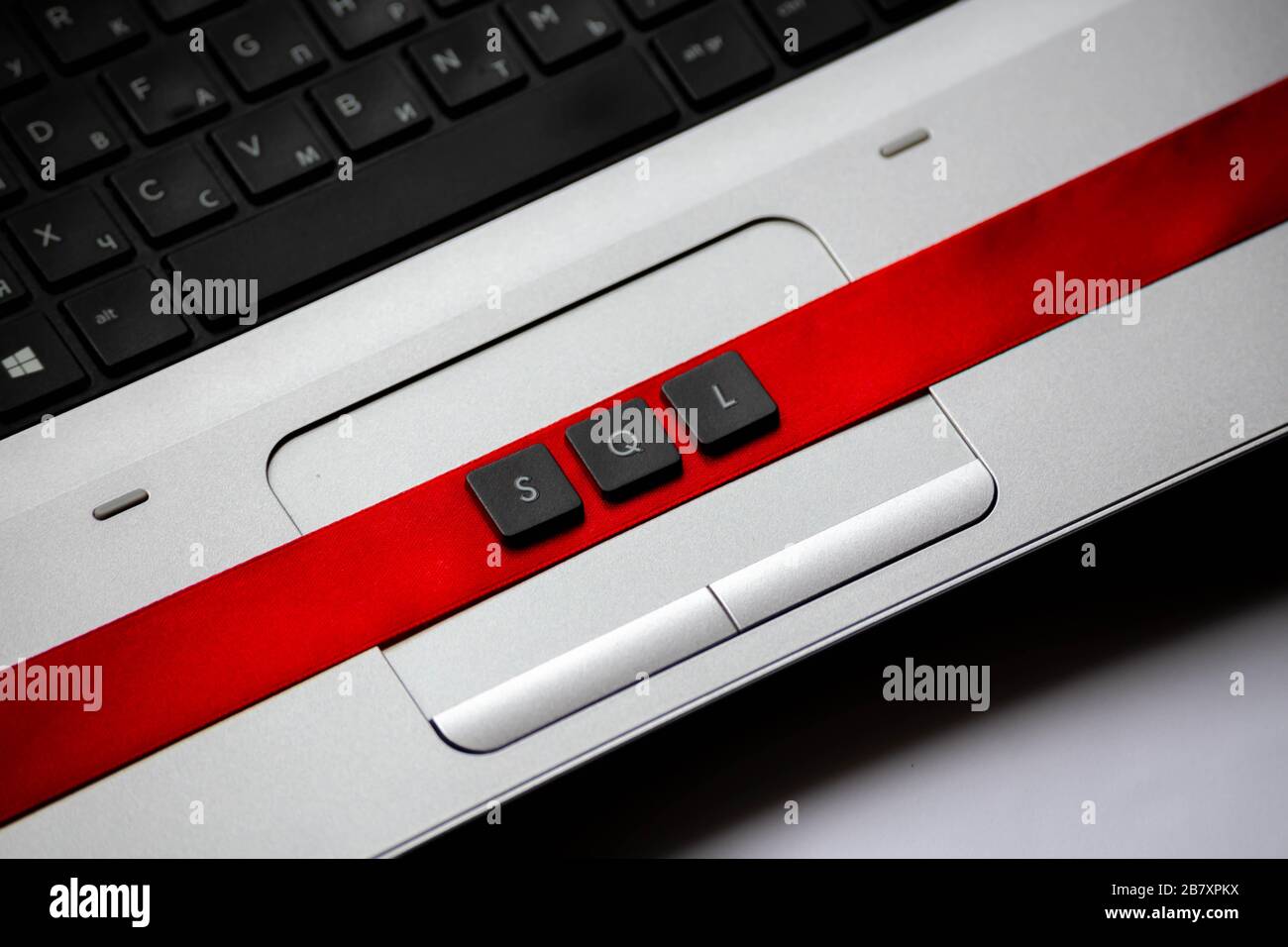 SQL and databases logo Stock Photo - Alamy