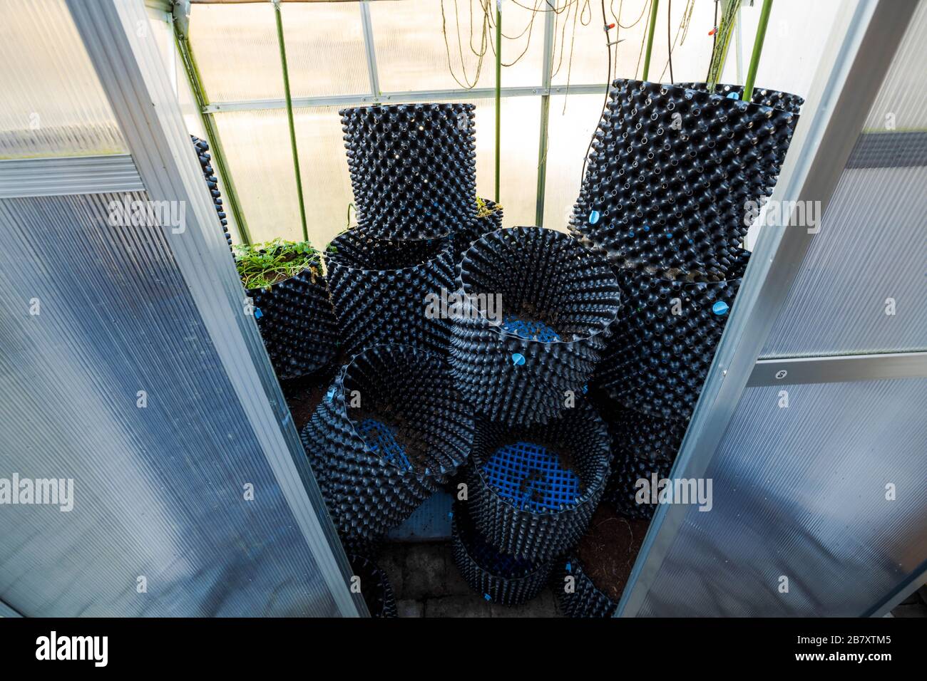 Plastic air pots hi-res stock photography and images - Alamy