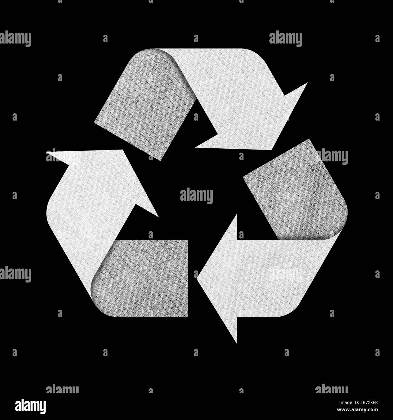 Recycle, reduce, reuse icon symbol logo. Stock Photo