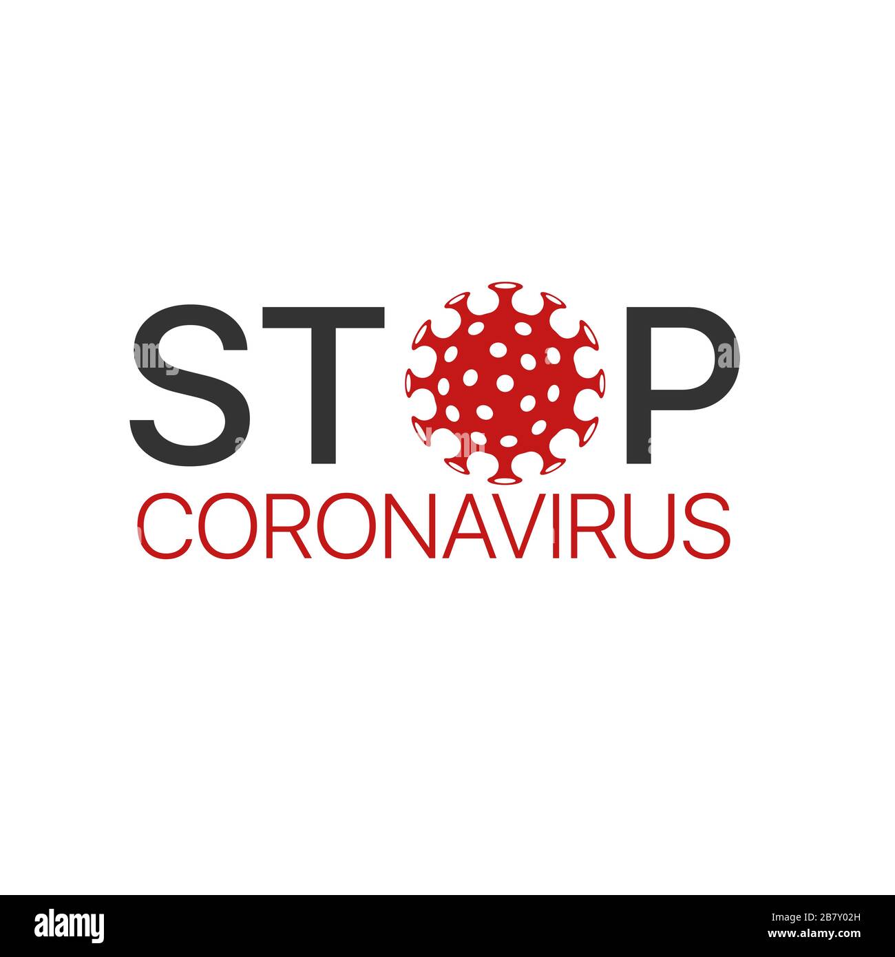 Stop coronavirus vector Stock Vector