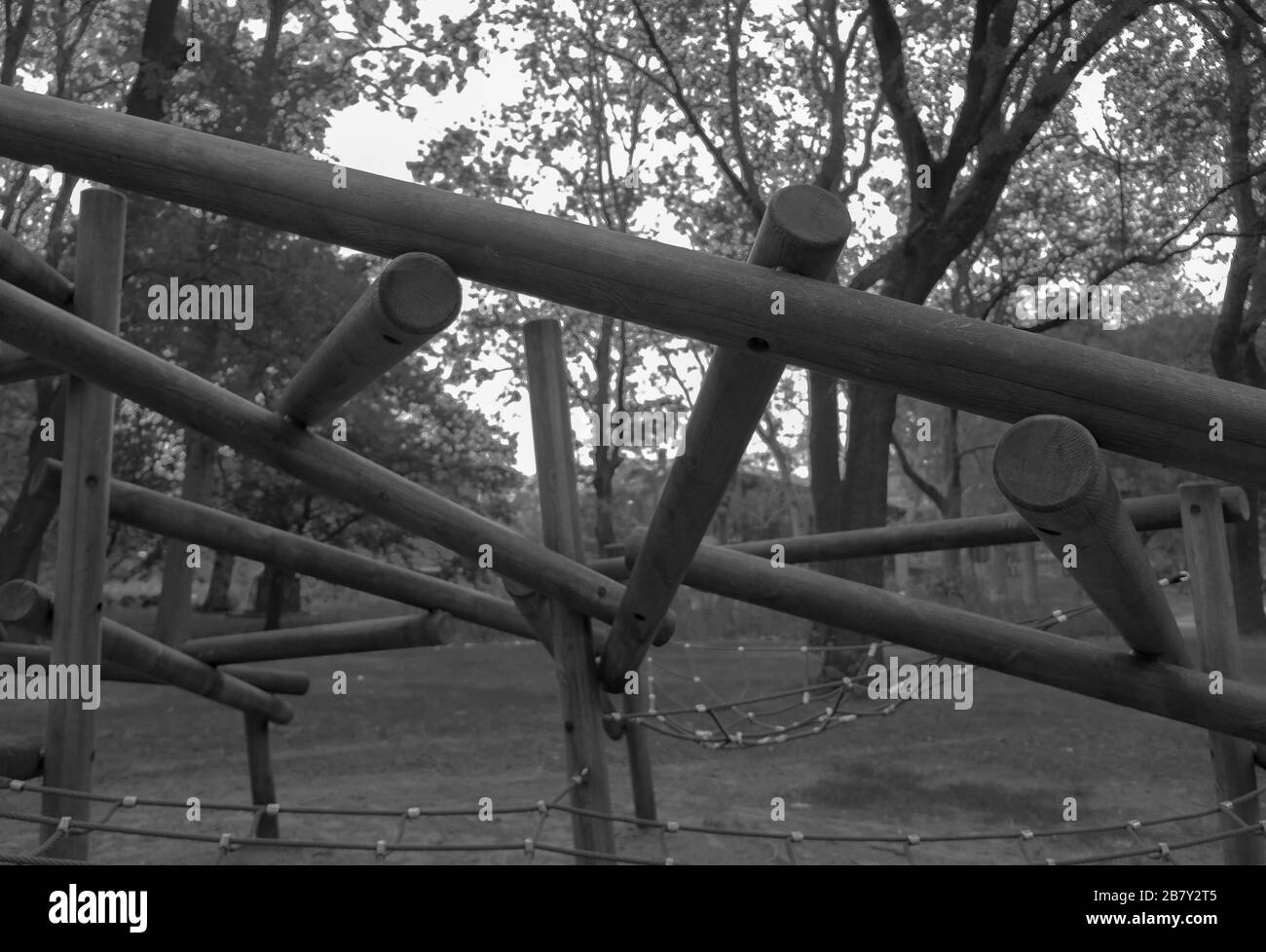 Abstract Patterns Created By Children s Wooden Playground At Whitworth Abstract Patterns Created By Children s Wooden Playground At Whitworth