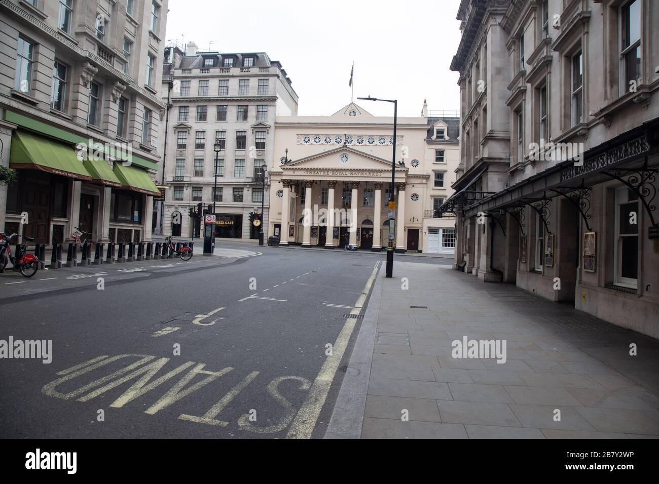 March 18th, 2020, London: Iconic tourist sites and transportation ...