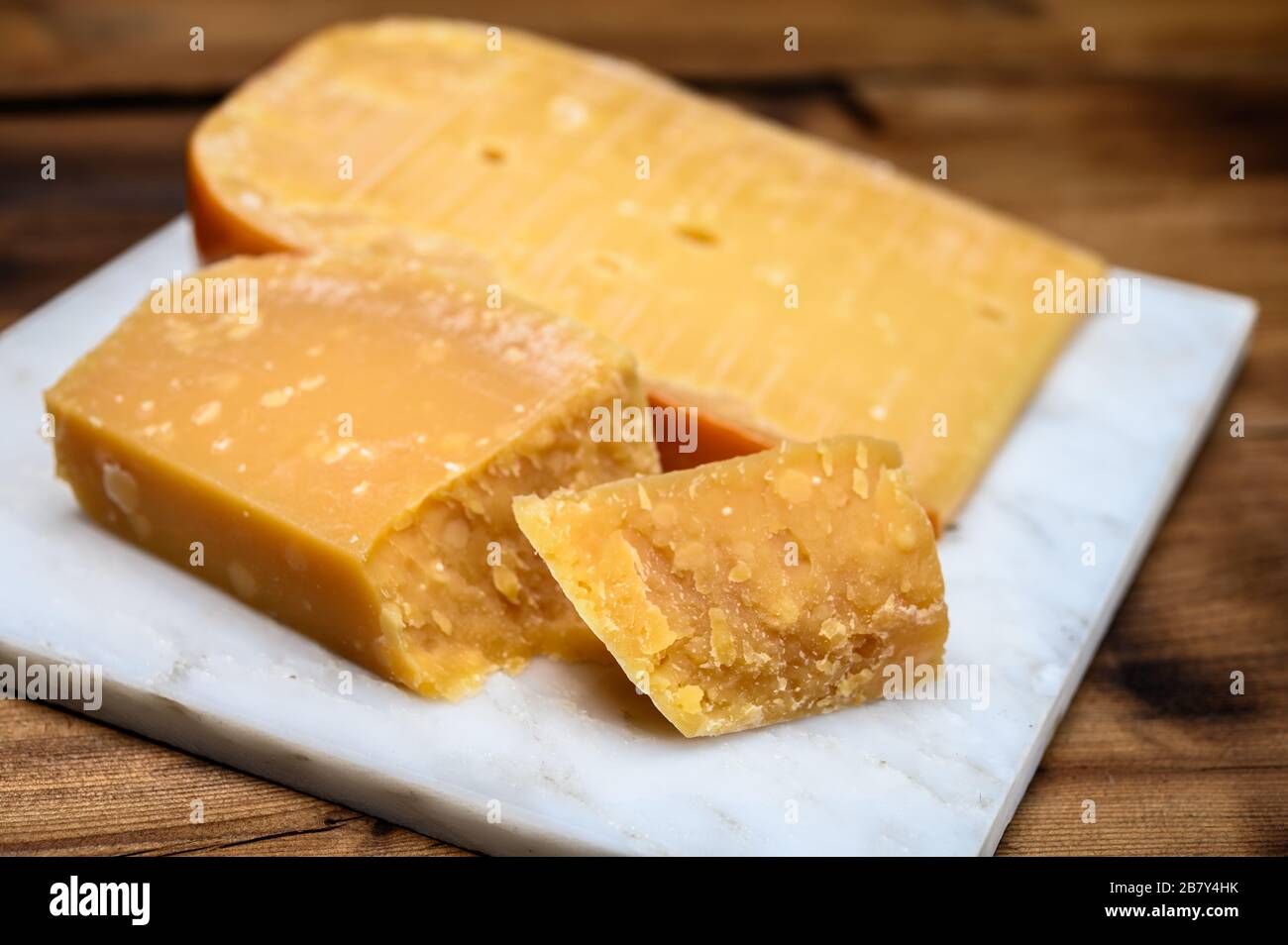 Cheese collection, Dutch old yellow cheese from Terschellinger polder