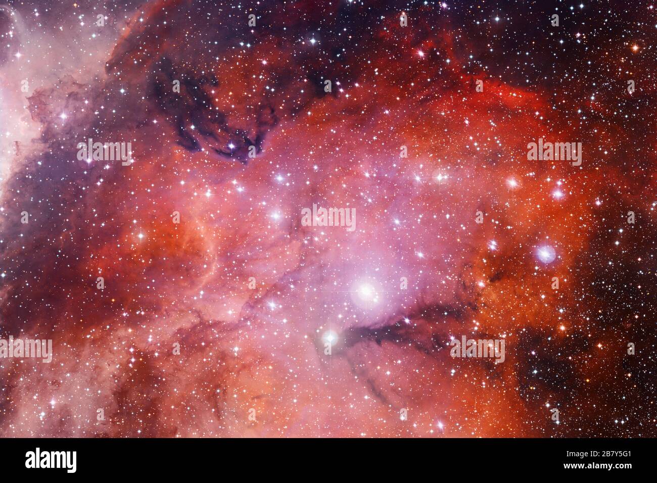 Beauty of endless cosmos. Science fiction art. Elements of this image ...