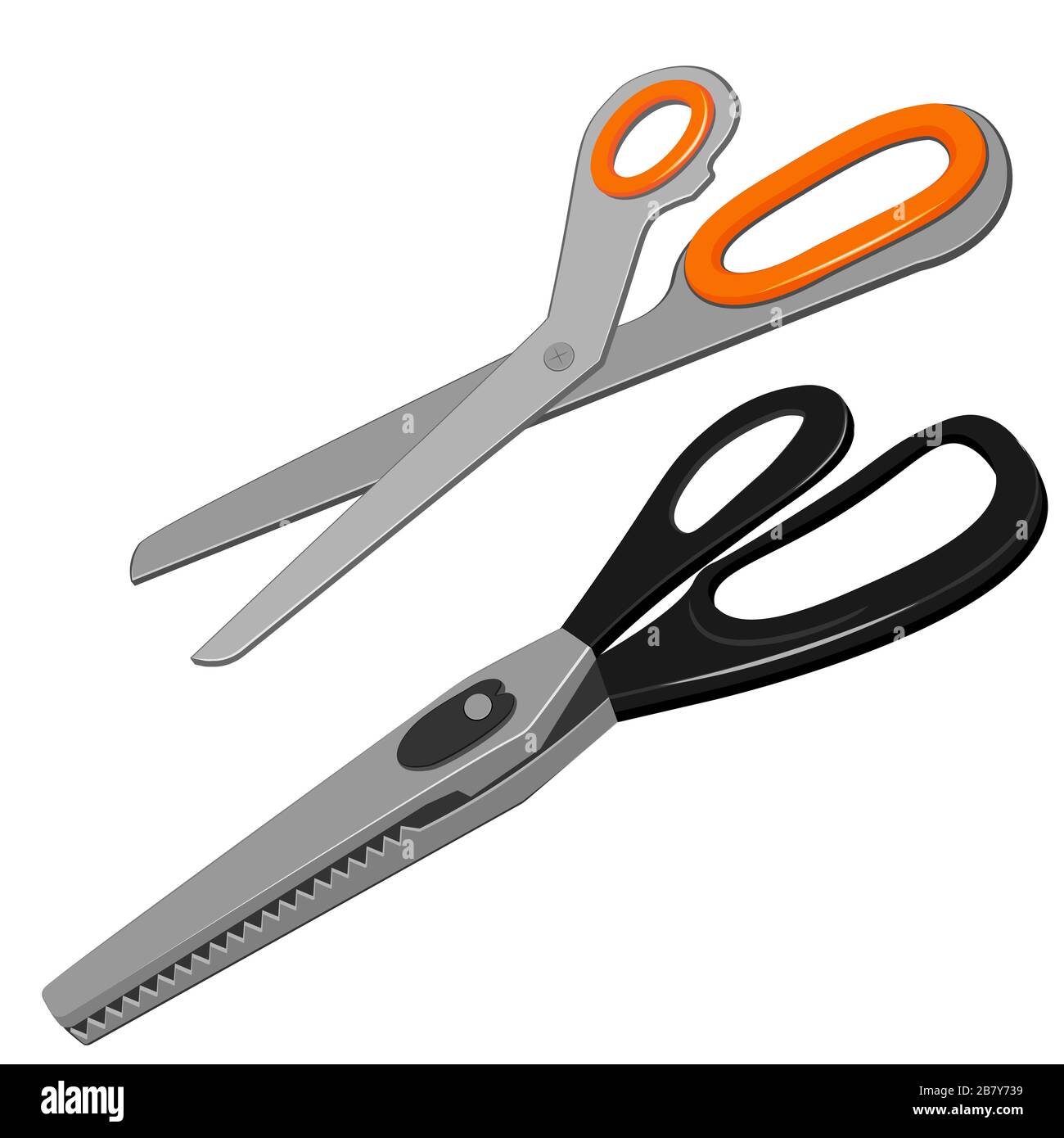 Scissors Craft Zigzag - Free photo on Pixabay - Pixabay