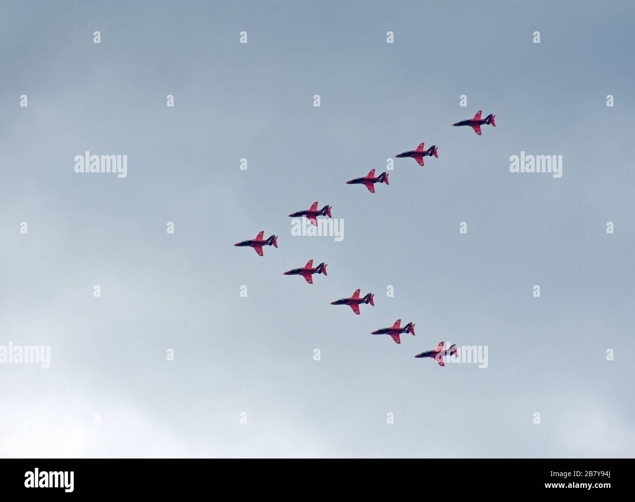 Jet team airshow Stock Photo