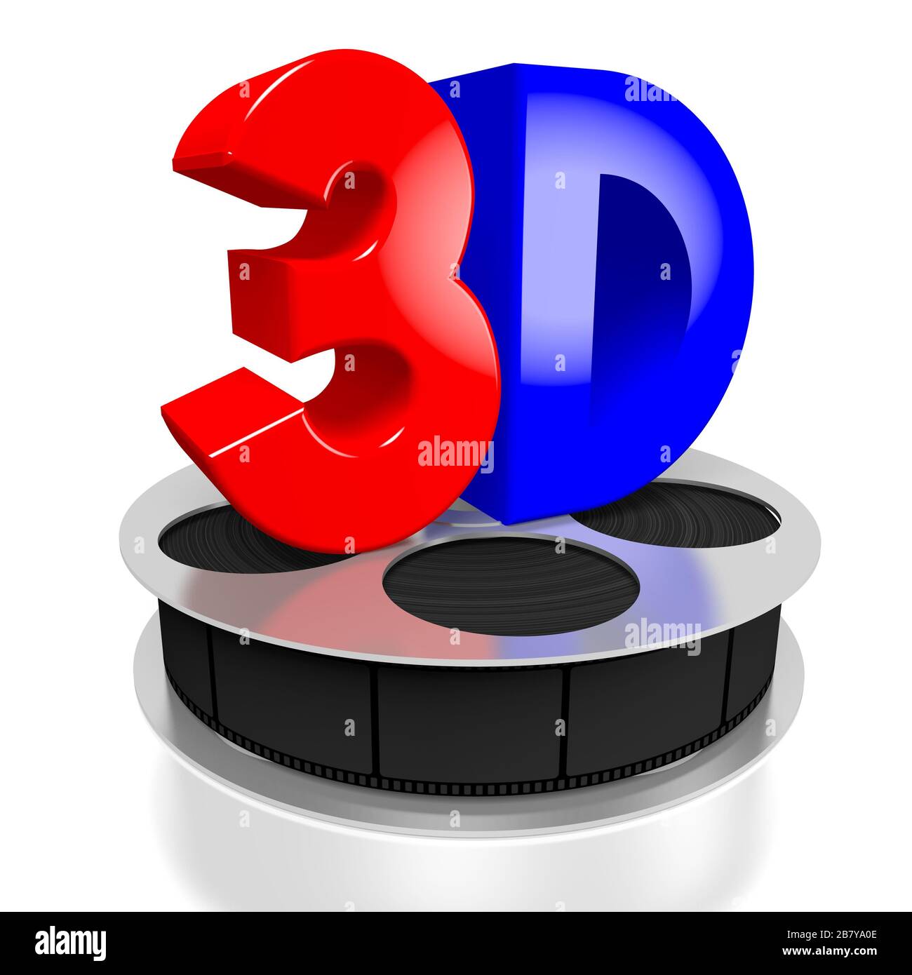 3D movies/ 3D cinema concept Stock Photo Alamy