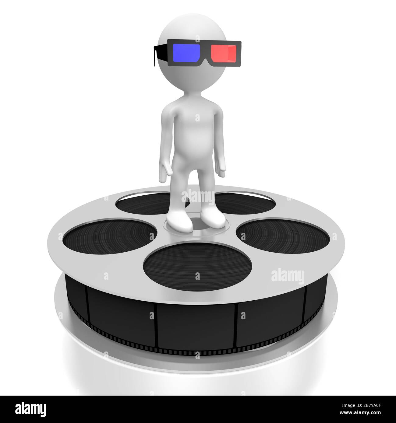 3D movies/ 3D cinema concept Stock Photo Alamy