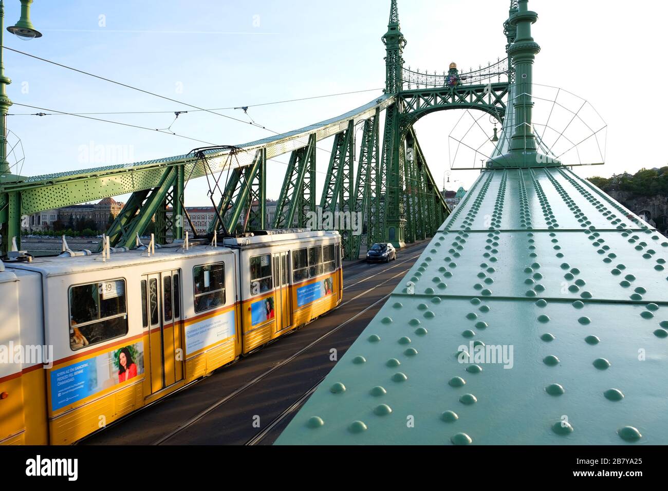 vacations days in Budapest, Hungary.   lot of beautiful places Stock Photo