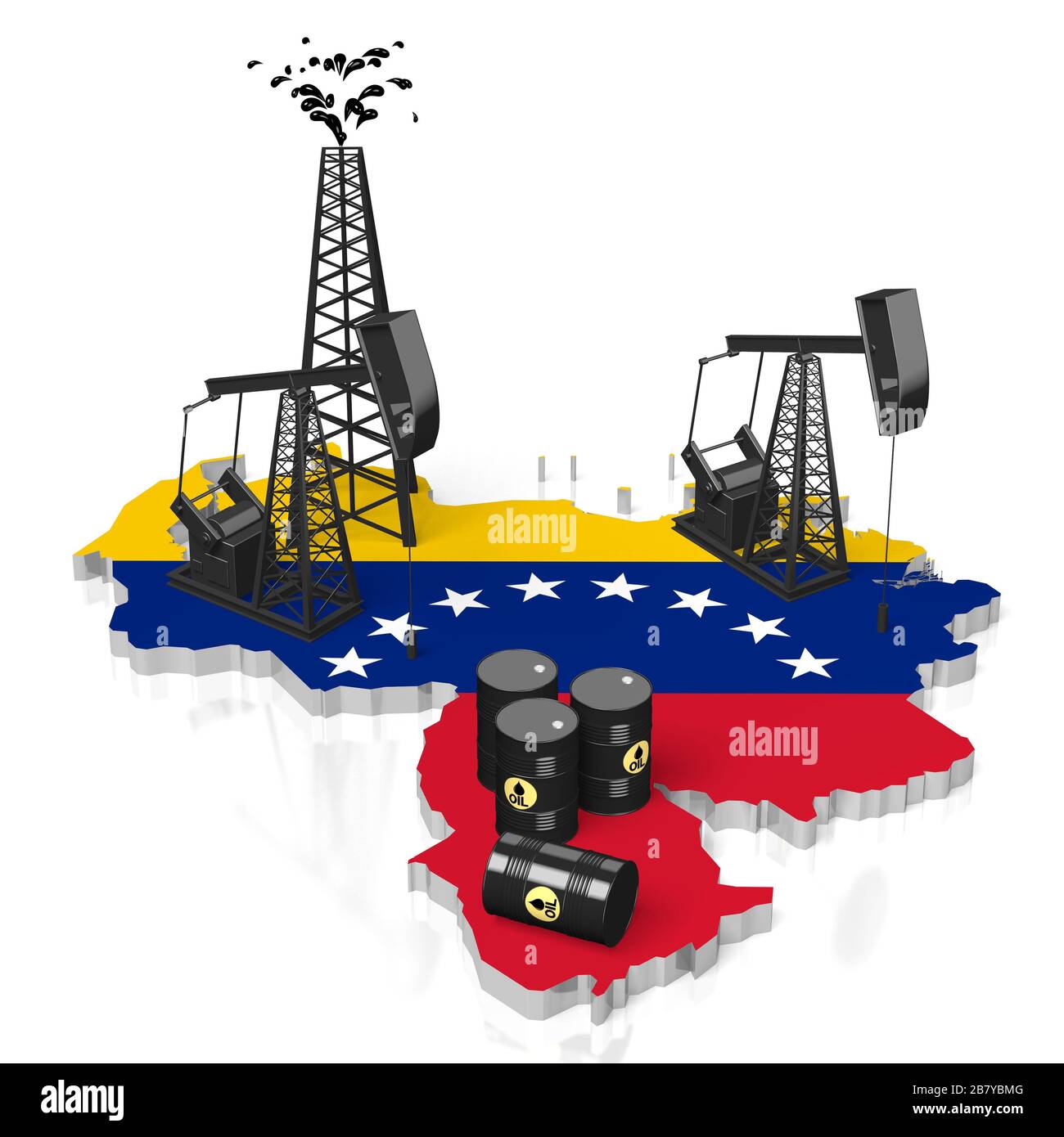 Oil industry venezuela Cut Out Stock Images & Pictures Alamy