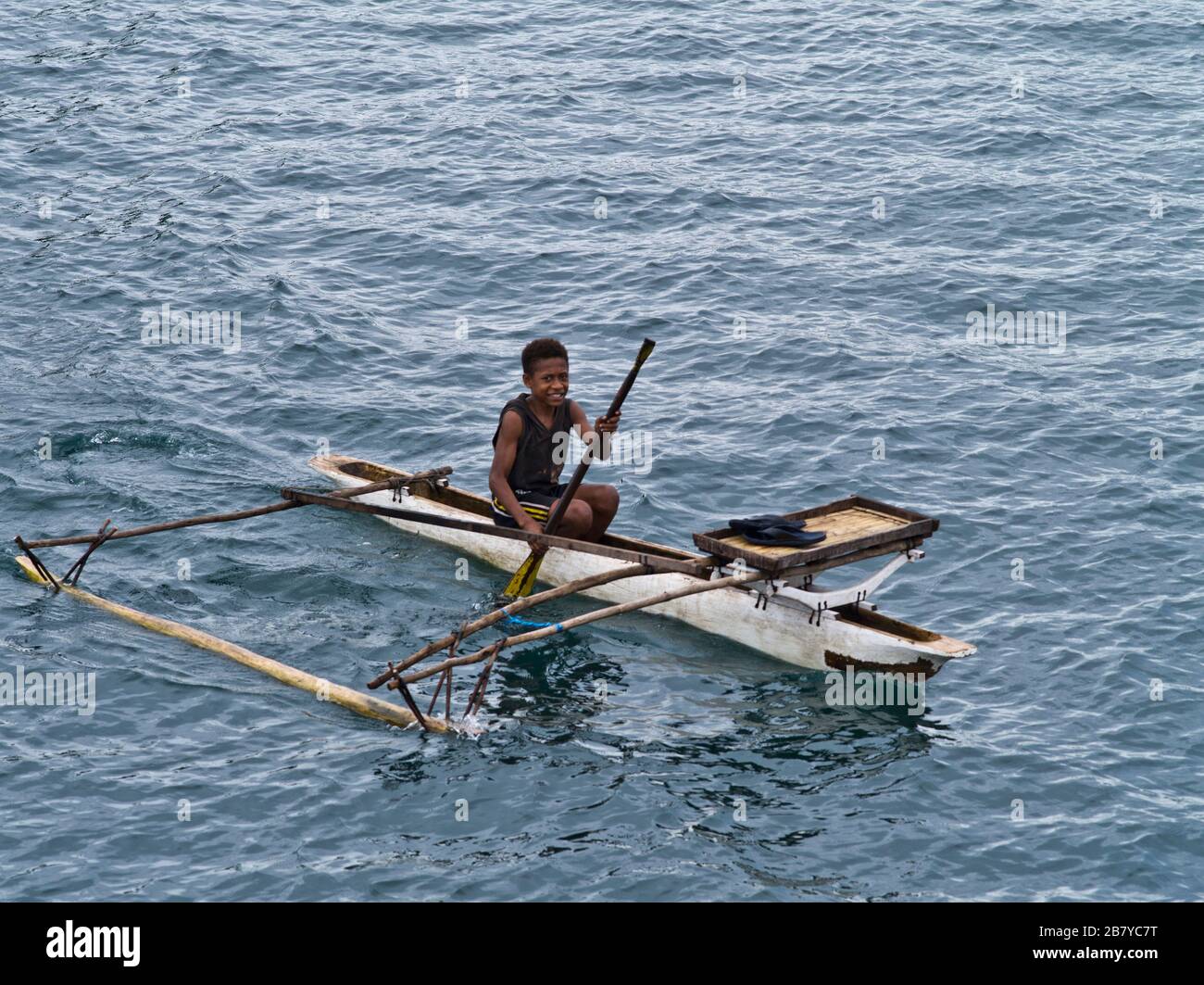 Papua New Guinea Outrigger Hi-res Stock Photography And Images - Alamy