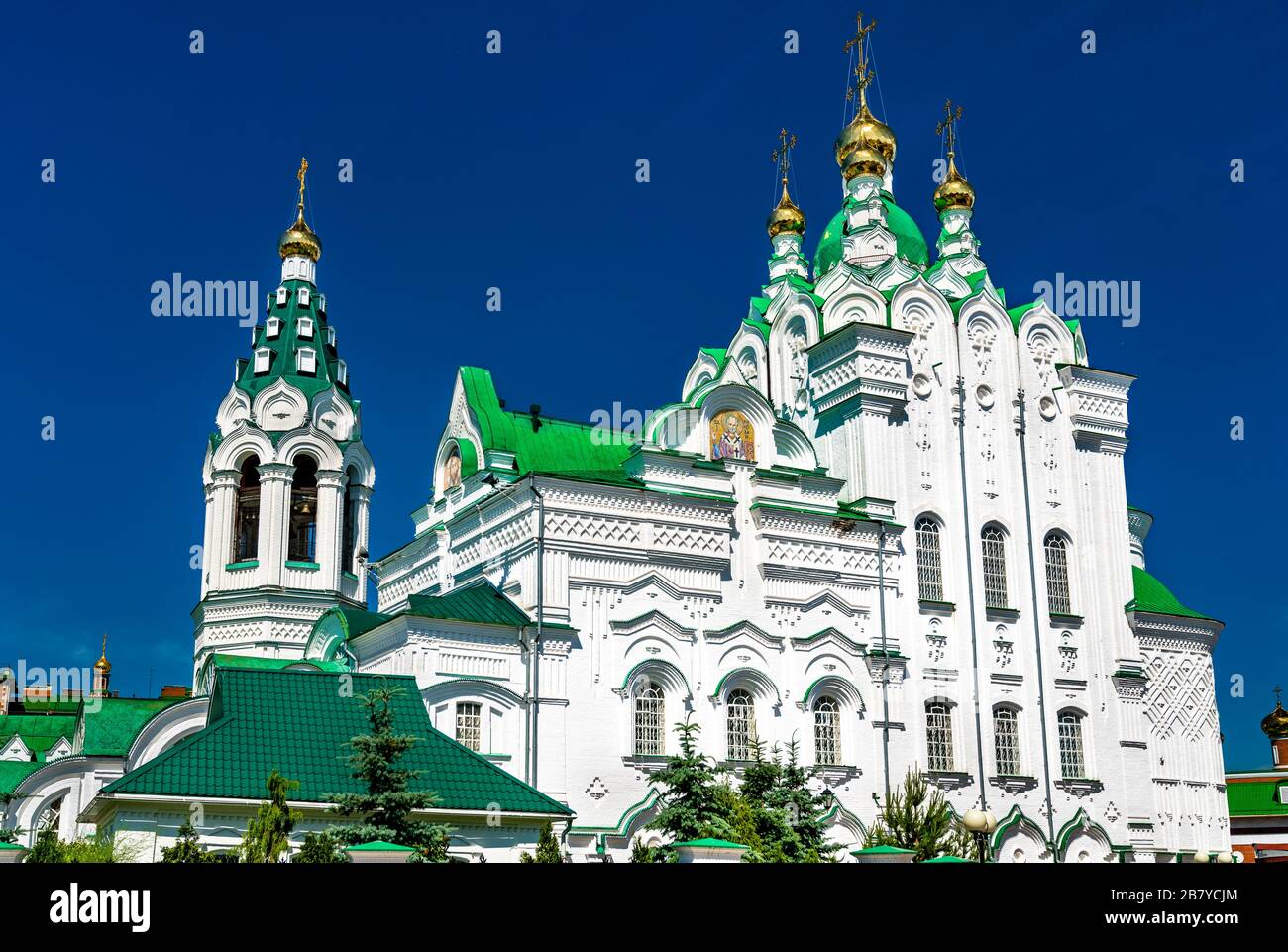 Trinity Church in Yoshkar-Ola, Russia Stock Photo