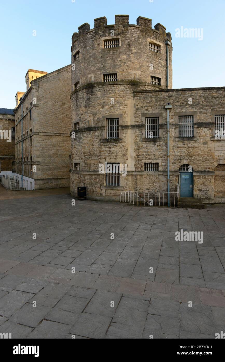 View of Oxford castle, Oxford, UK Stock Photo