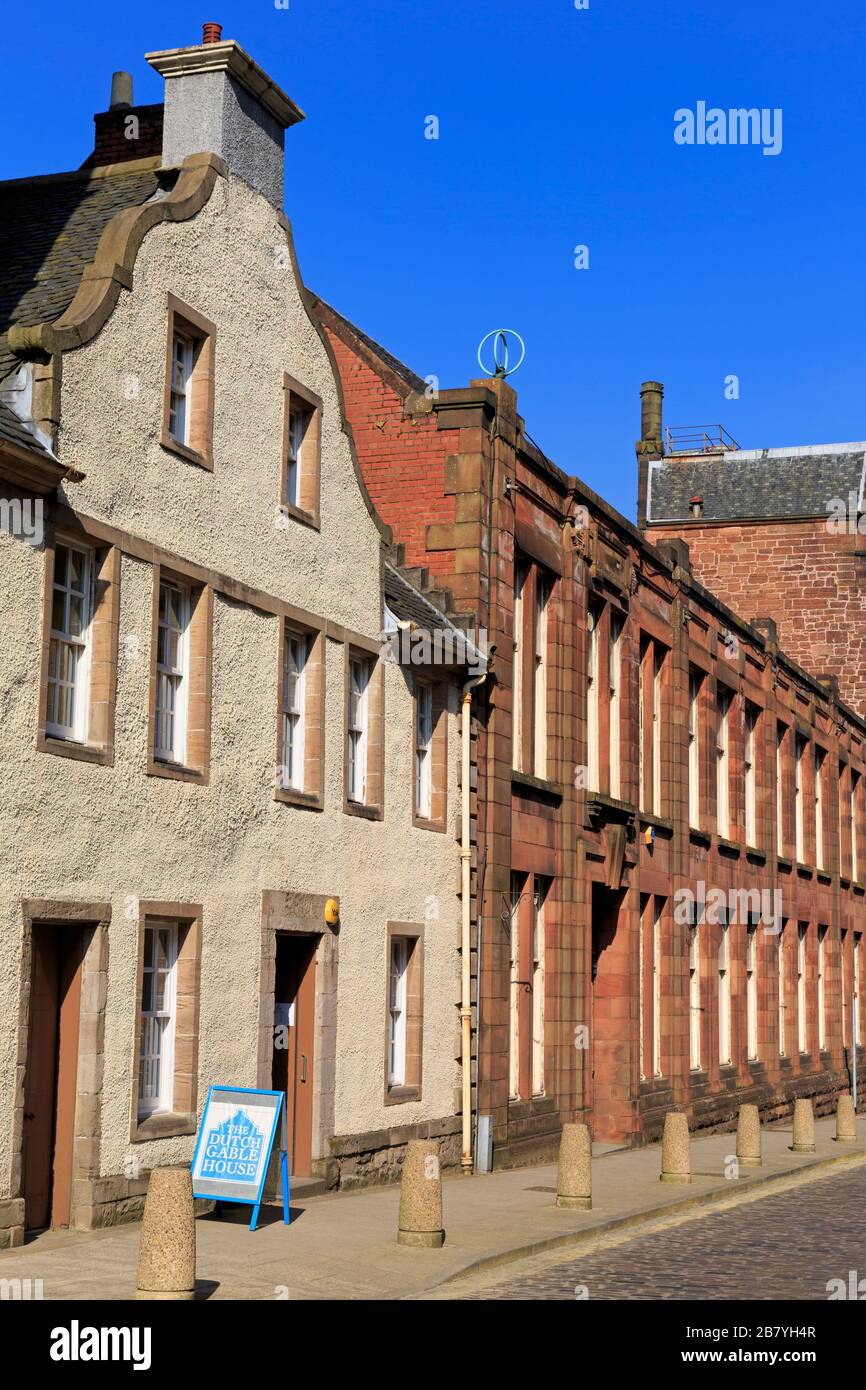 Dutch Gable House on William Street, Greenock, Inverclyde, Scotland