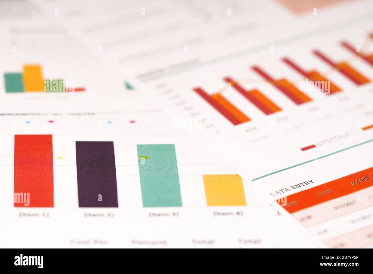 chart or graph paper. Financial, account, statistics and business data Account Chart Paper