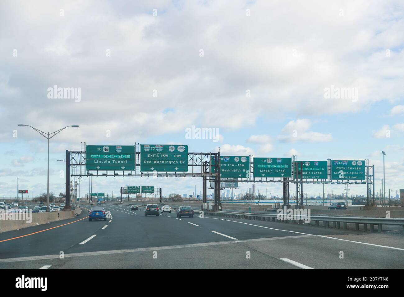 Directions To Highway 95 Traffic Boards High Resolution Stock Photography And Images - Alamy
