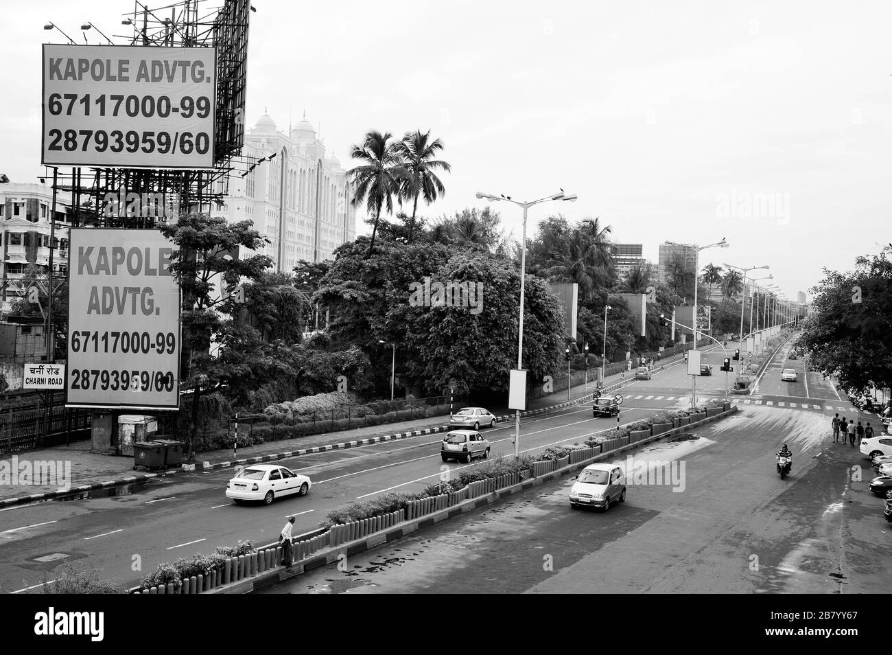 Marine Drive, Netaji Subhash Chandra Bose Road, Chowpatty, Girgaon