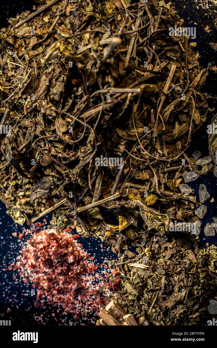 Best home ayurvedic remedy for ulcer i.e. Ardusi or Malabar nut, sugar