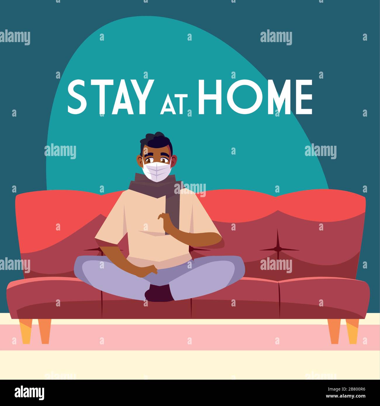stay at home awareness social media campaign and ...