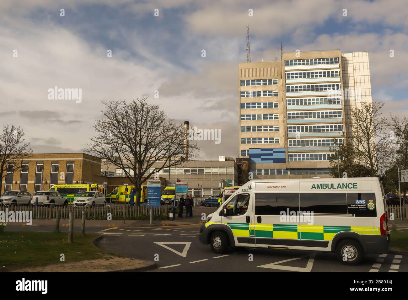 Southend University Hospital. Southend, UK Stock Photo