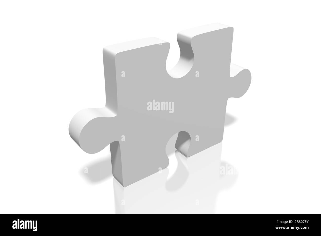 3D jigsaw puzzle illustration Stock Photo Alamy