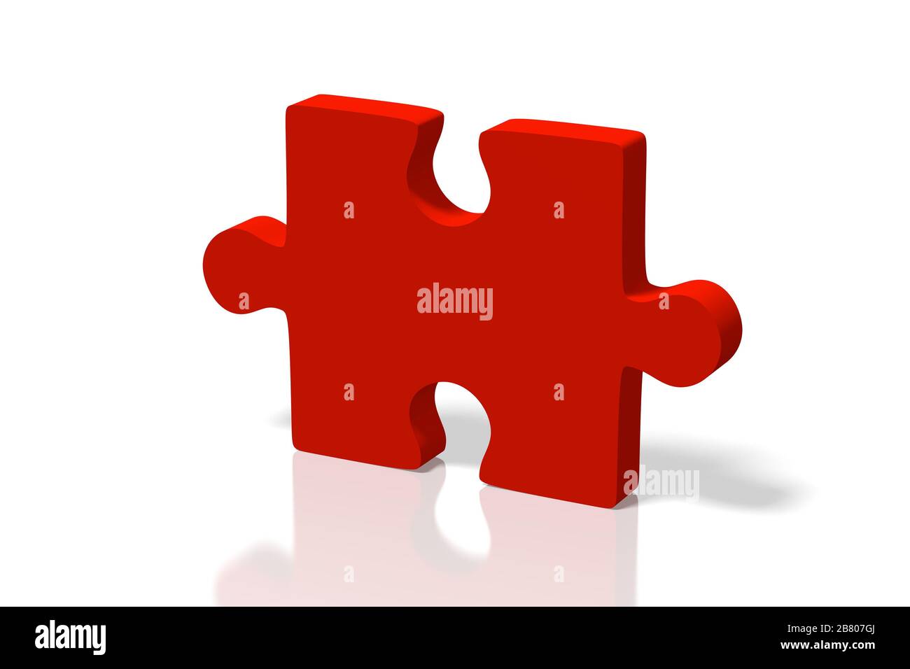 3D jigsaw puzzle illustration Stock Photo Alamy