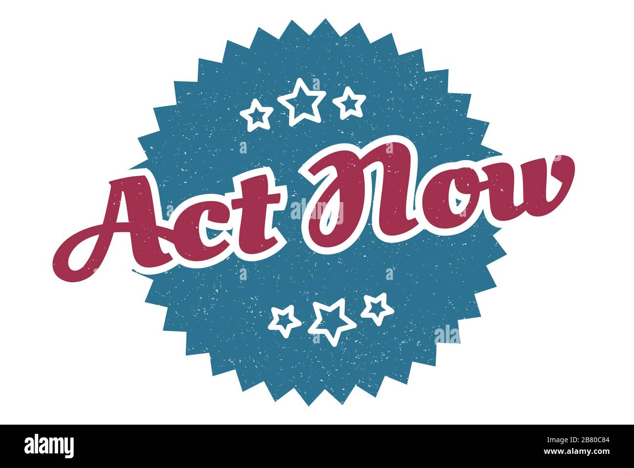 act now sign. act now round vintage retro label. act now Stock Vector ...