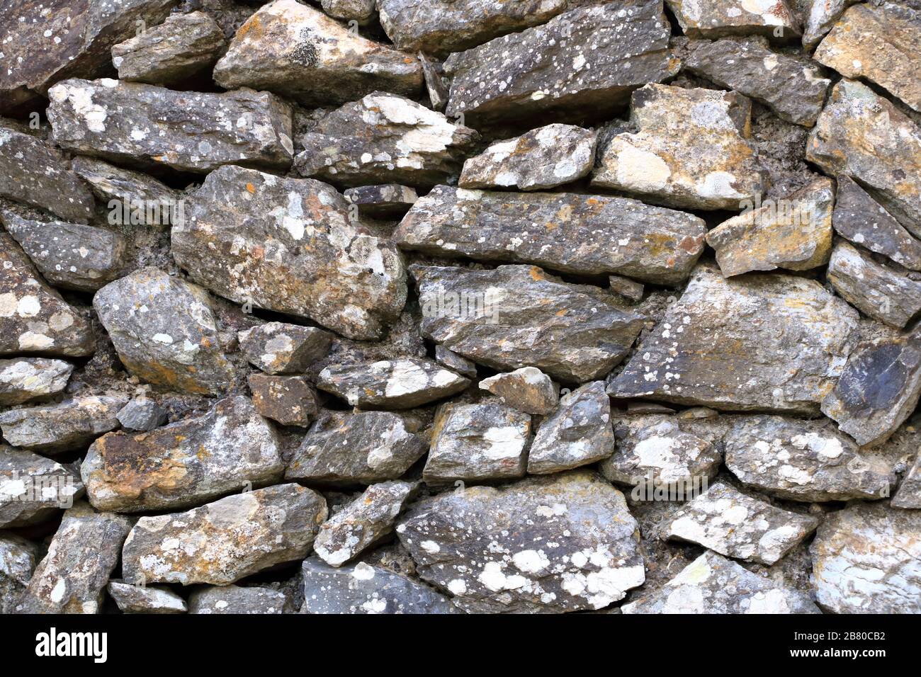 Texture of the grey granite stone wall for background Stock Photo - Alamy