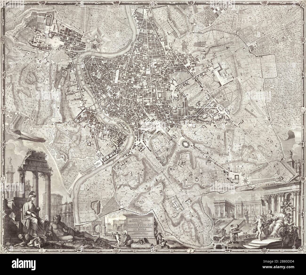 Rome Nolli Map Hi Res Stock Photography And Images Alamy La Pianta Grande Di Roma The Large Plan Of Rome Also Known As The Nolli Map By Pietro Campana Carlo Nolli And Rjpg 2b80dd4 2B80DD4