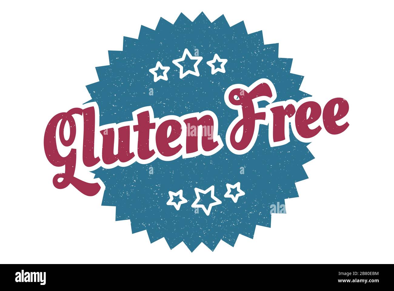 gluten free sign. gluten free round vintage retro label. gluten free