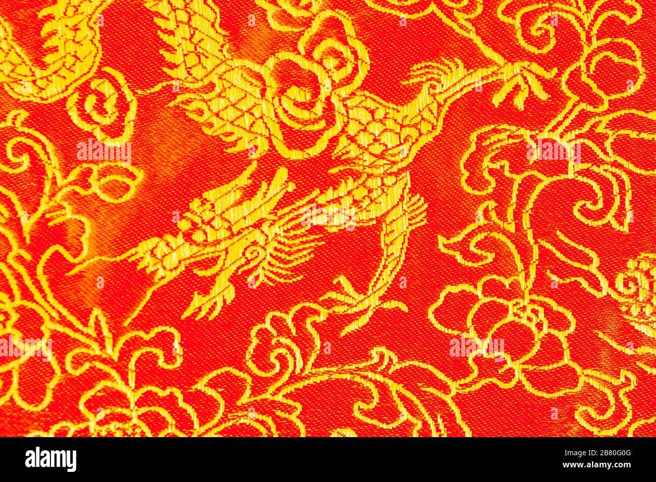 Chinese decorative fabric hi-res stock photography and images - Alamy