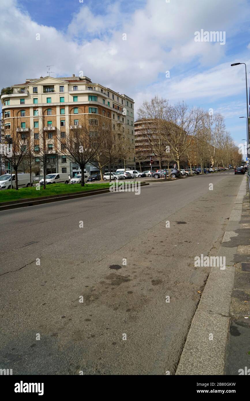 Piazzale Loreto square, lifestyle, COVID 19,  Corona Virus, Milan, Lombardy, Italy, Europe Stock Photo