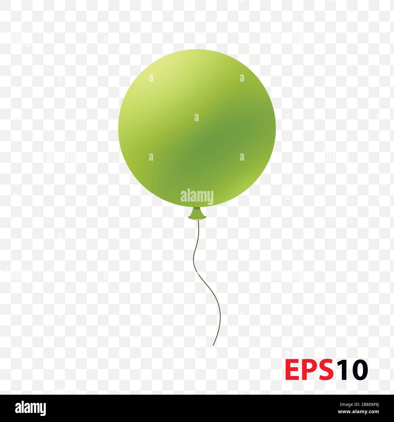 Balloon illustration isolated on a transparent background Stock Vector ...