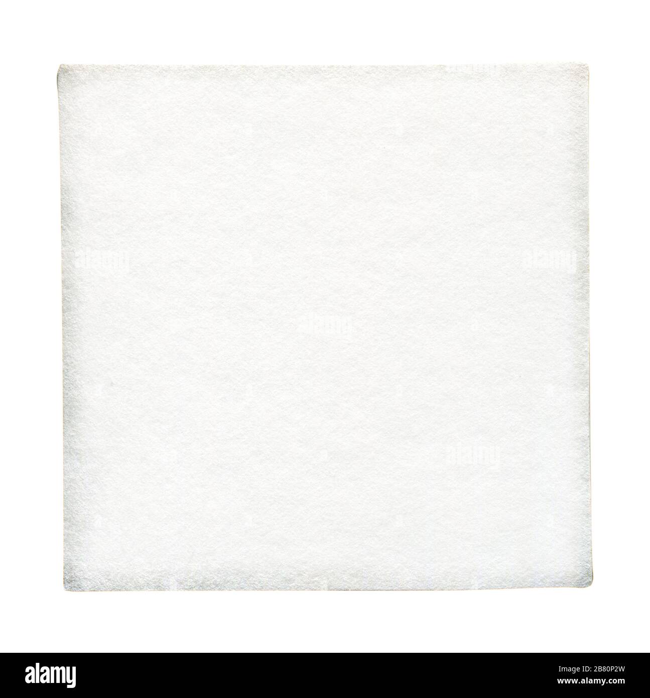 Watercolor empty paper texture isolated on white Stock Photo - Alamy