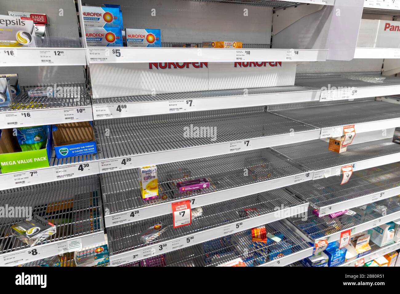 Australia panic buying leaves medicines in short supply australian