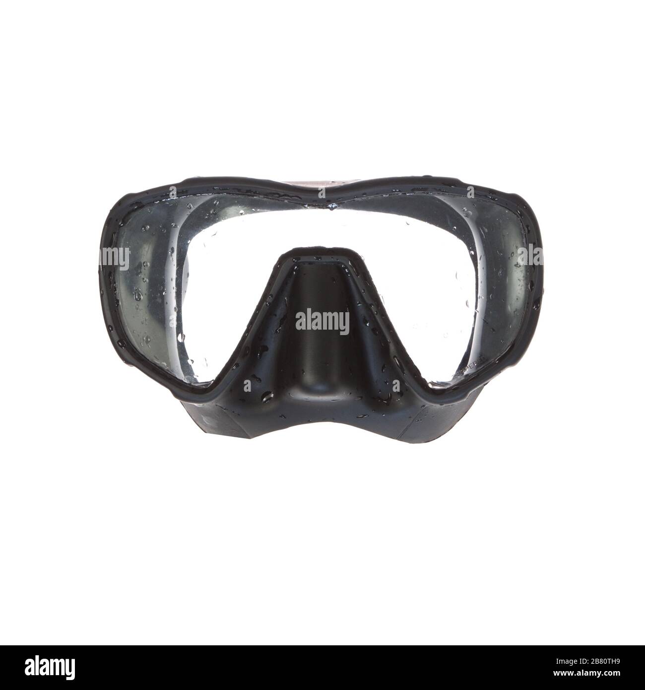 A mask for scuba diving. On a white background Stock Photo - Alamy