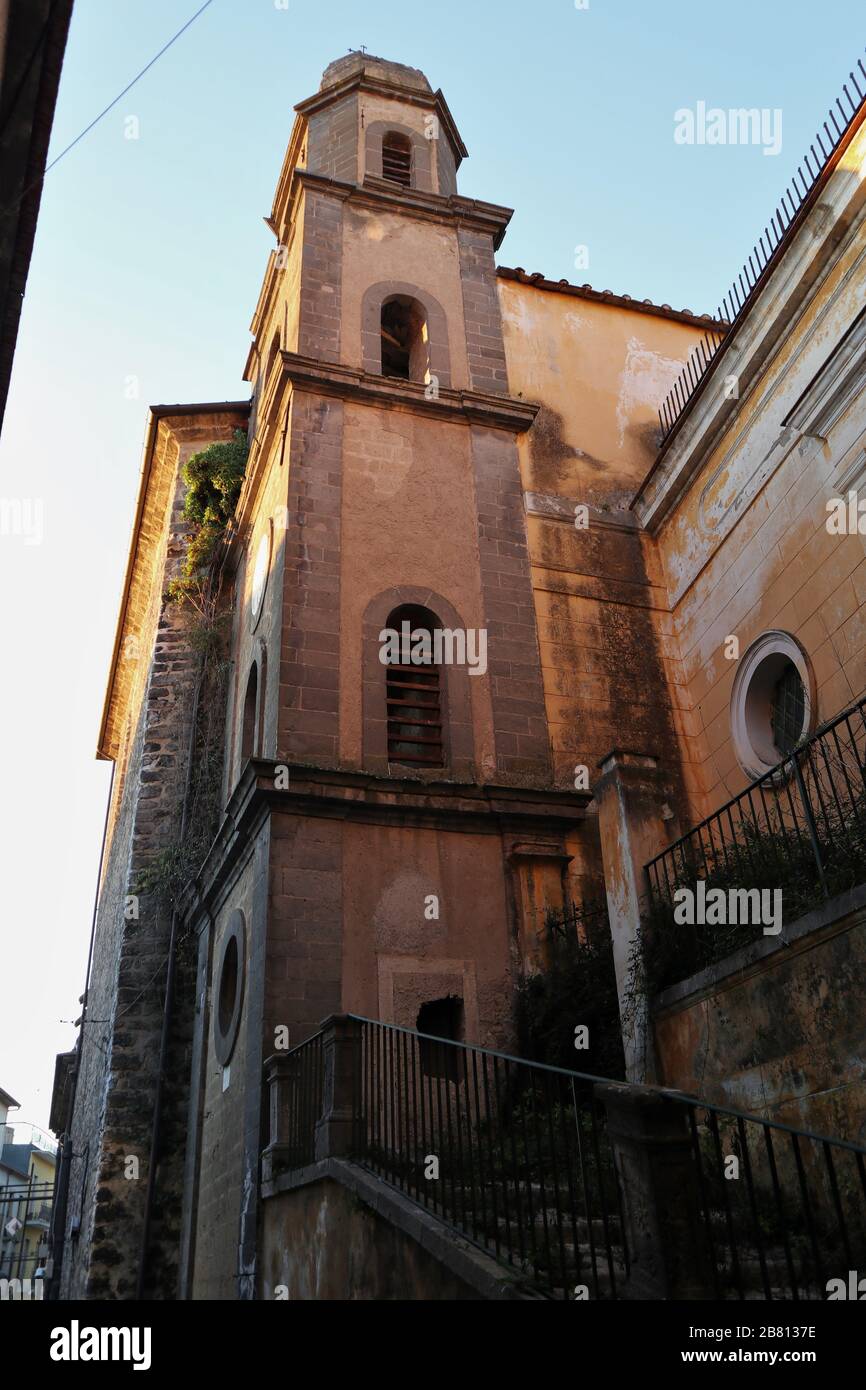 Caiazzo - Chiesa dell'Immacolata Concezione Stock Photo