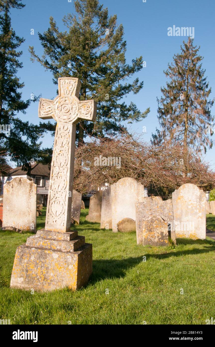 Churchyard of the Saxonera (ca. 1060 AD) St Nicholas Church, Great