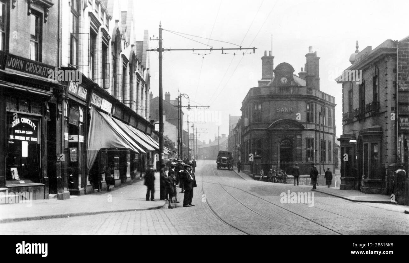 high street mexborough Stock Photo Alamy