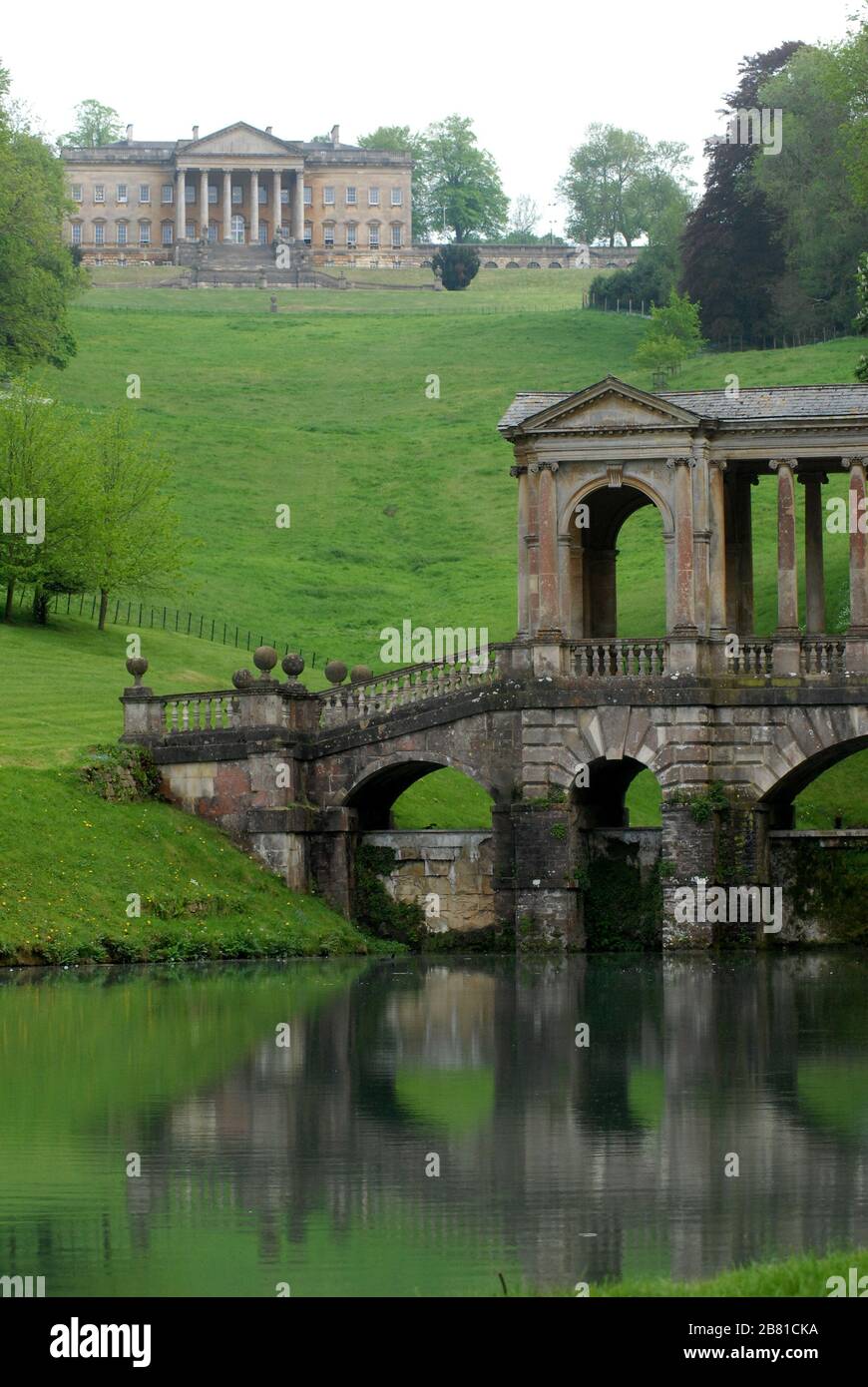 Prior Park Landscape Garden, Ornamental Palladian bridge, one of only