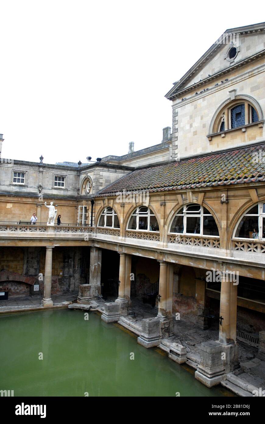 Great Bath, this centrepiece of the Roman baths is a pool, lined with