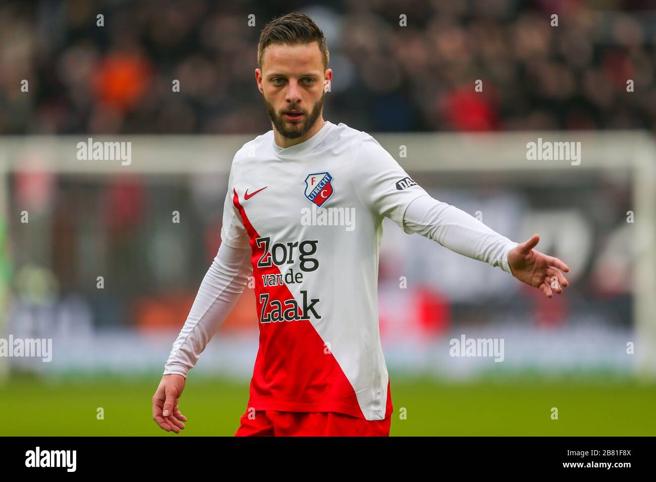 Utrecht Fc Utrecht Sparta Football Season 2019 2020 Eredivisie Stadion Galgenwaard 08 03 2020 Fc Utrecht Player Bart Ramselaar Credit Pro Shots Alamy Live News Stock Photo Alamy