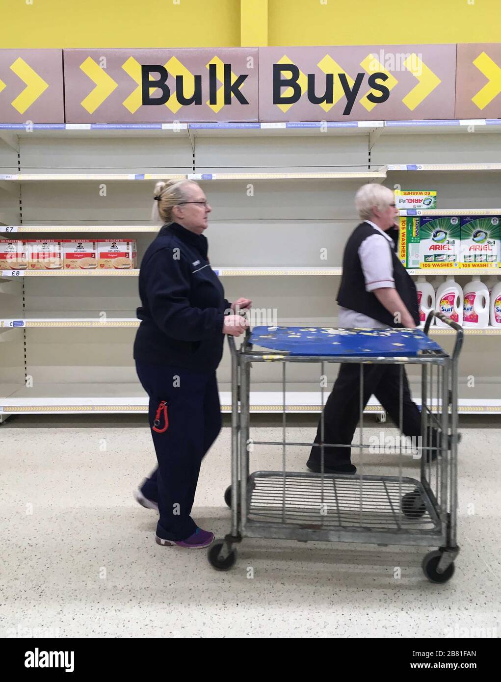 Tesco staff hires stock photography and images Alamy