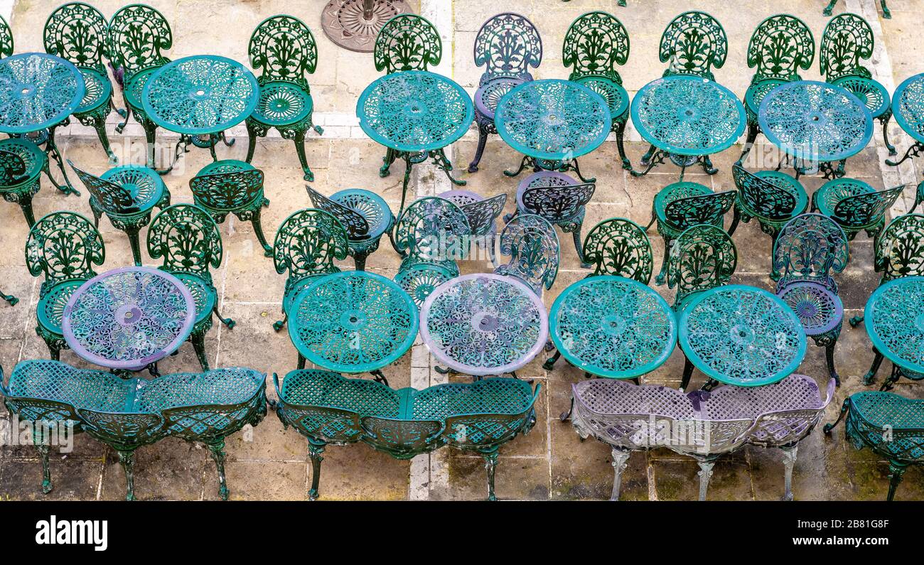 Empty decor design tables hires stock photography and images Alamy