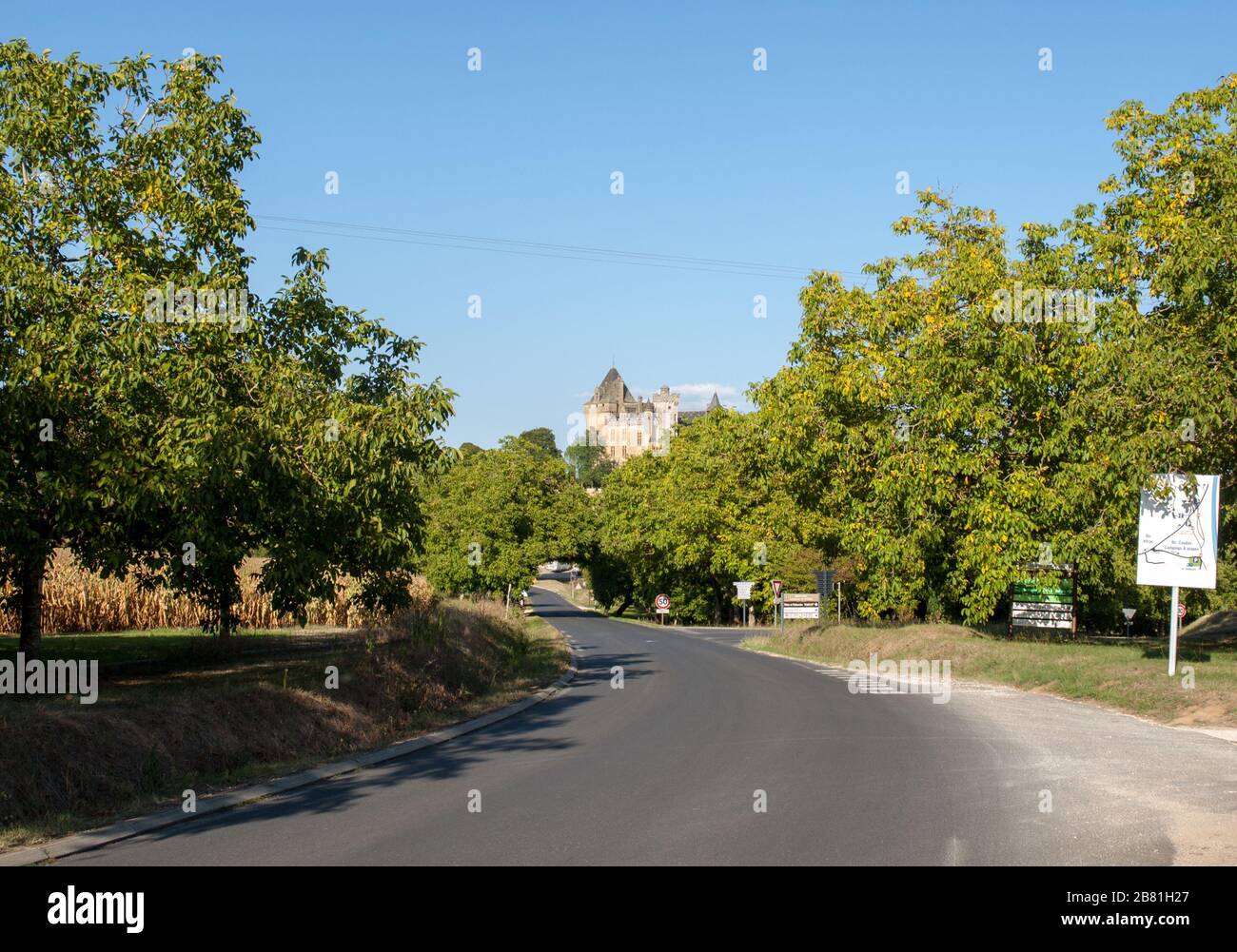 Montfort, France September 4, 2018 Chateau de Montfort in the